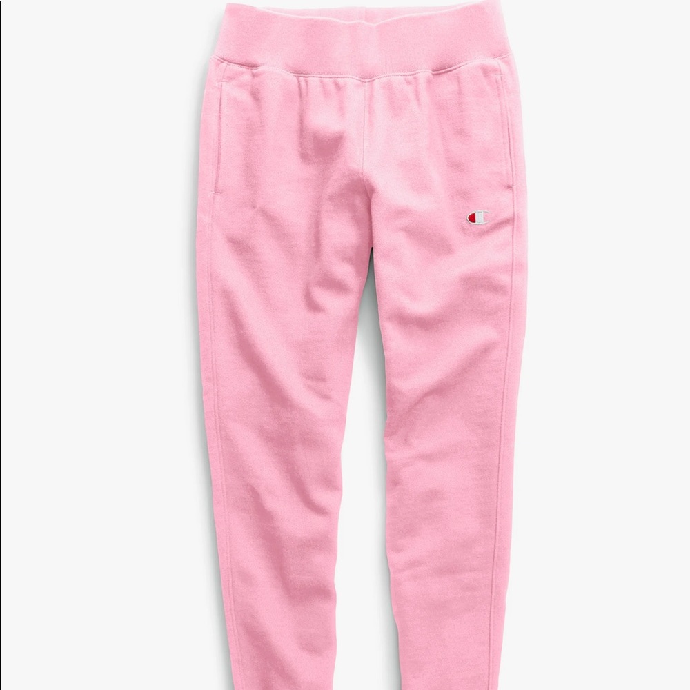 CHAMPION Reverse Weave Pink Joggers